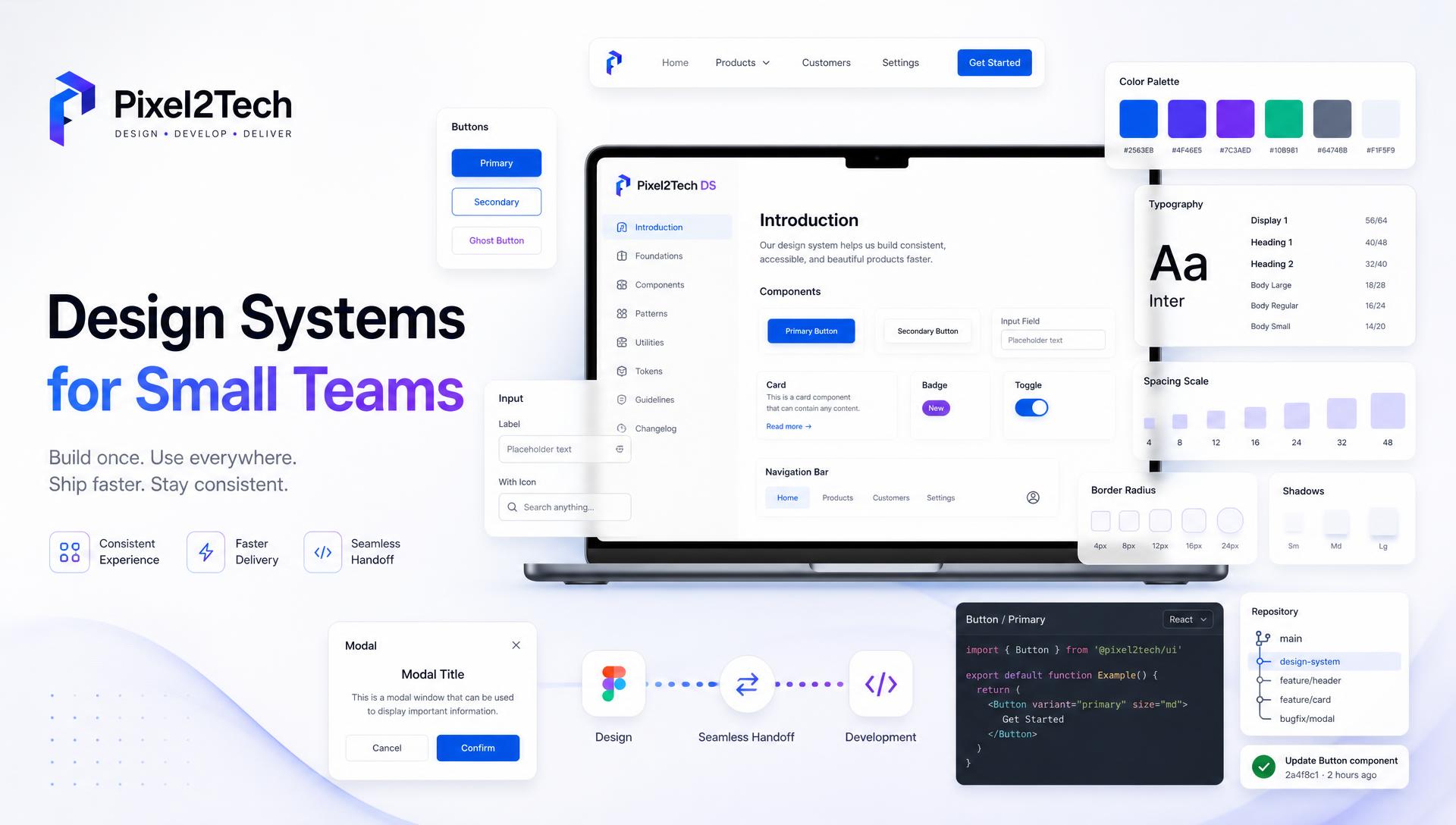 Design Systems for Small Teams: How to Build Better Products Faster
