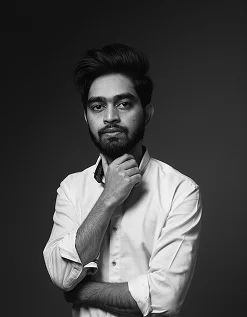 Portrait of Asad Farooq, Co Founder & Creative Director at Pixel2Tech