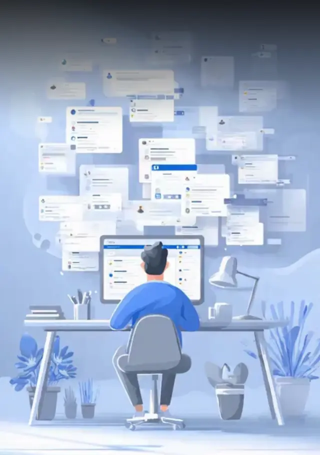 Automation & CRM — service showcase — preview frame