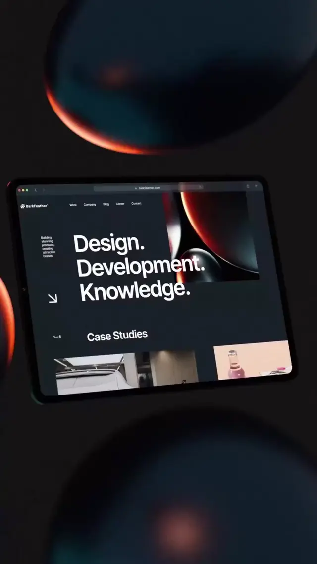 Website Development — service showcase — preview frame