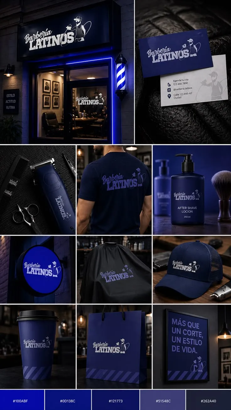 Brand identity design collection, design 10 of 30