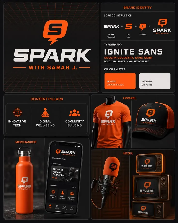 Brand identity design collection, design 13 of 30