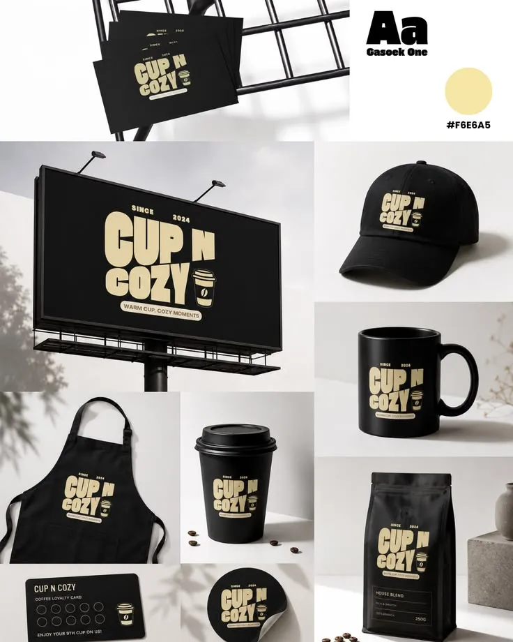 Brand identity design collection, design 15 of 30