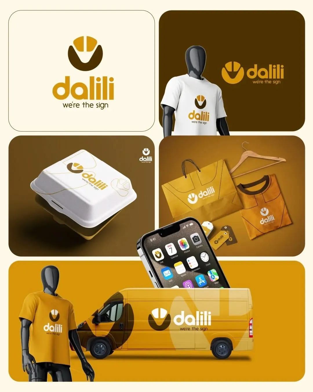 Brand identity design collection, design 23 of 30