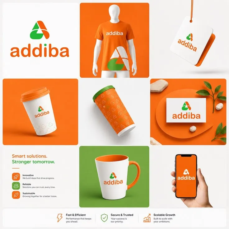 Brand identity design collection, design 24 of 30