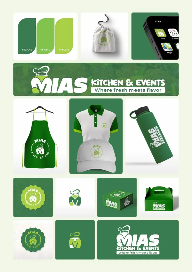 Brand identity design collection, design 26 of 30