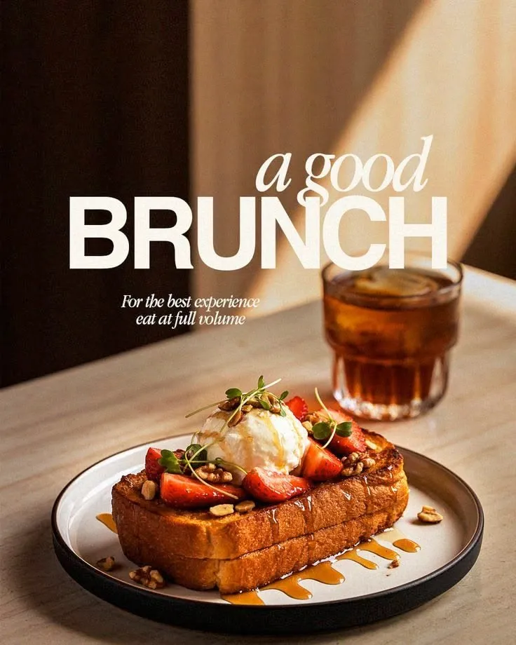 Food and drink social media creatives, design 11 of 12
