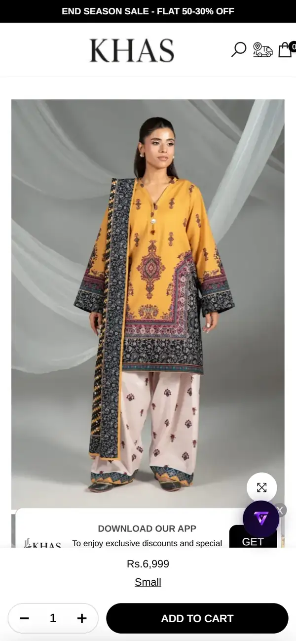 Khas Stores store on mobile, screen 2