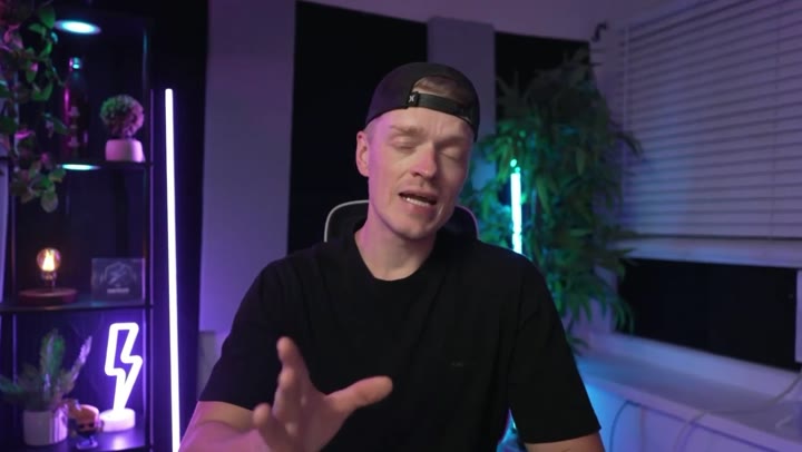 Studio presenter conversation — preview frame