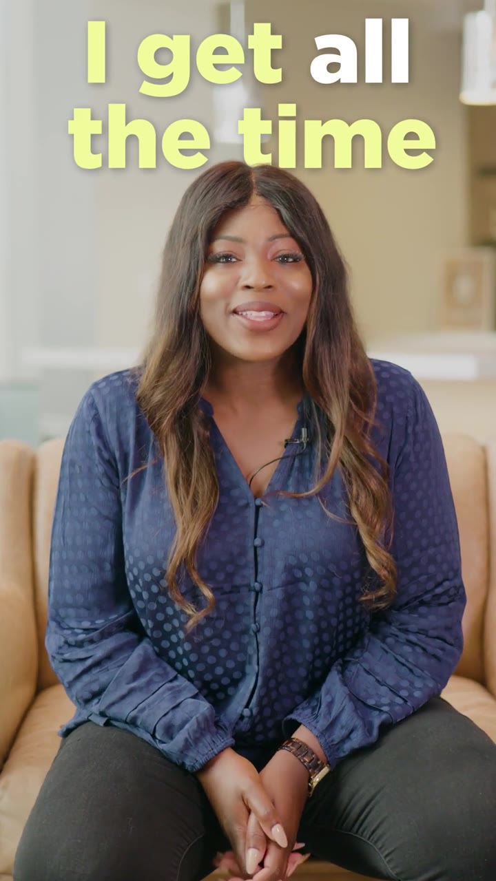Seated presenter with highlighted captions — preview frame