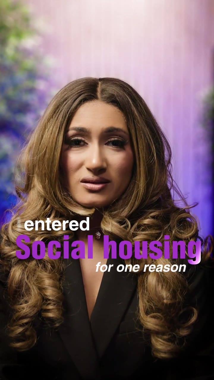 Social housing interview excerpt — preview frame