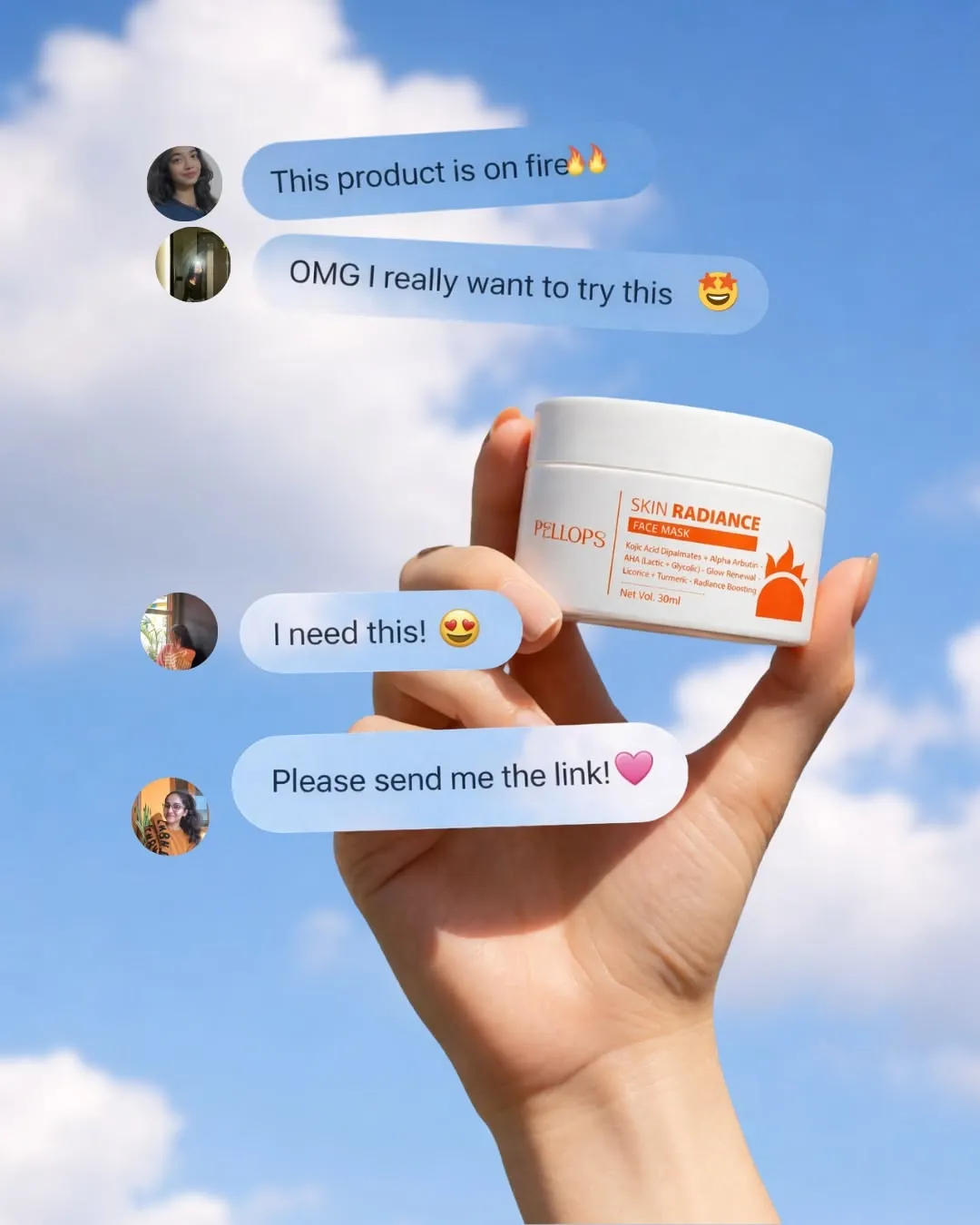 Skin care social media creatives, design 9 of 11