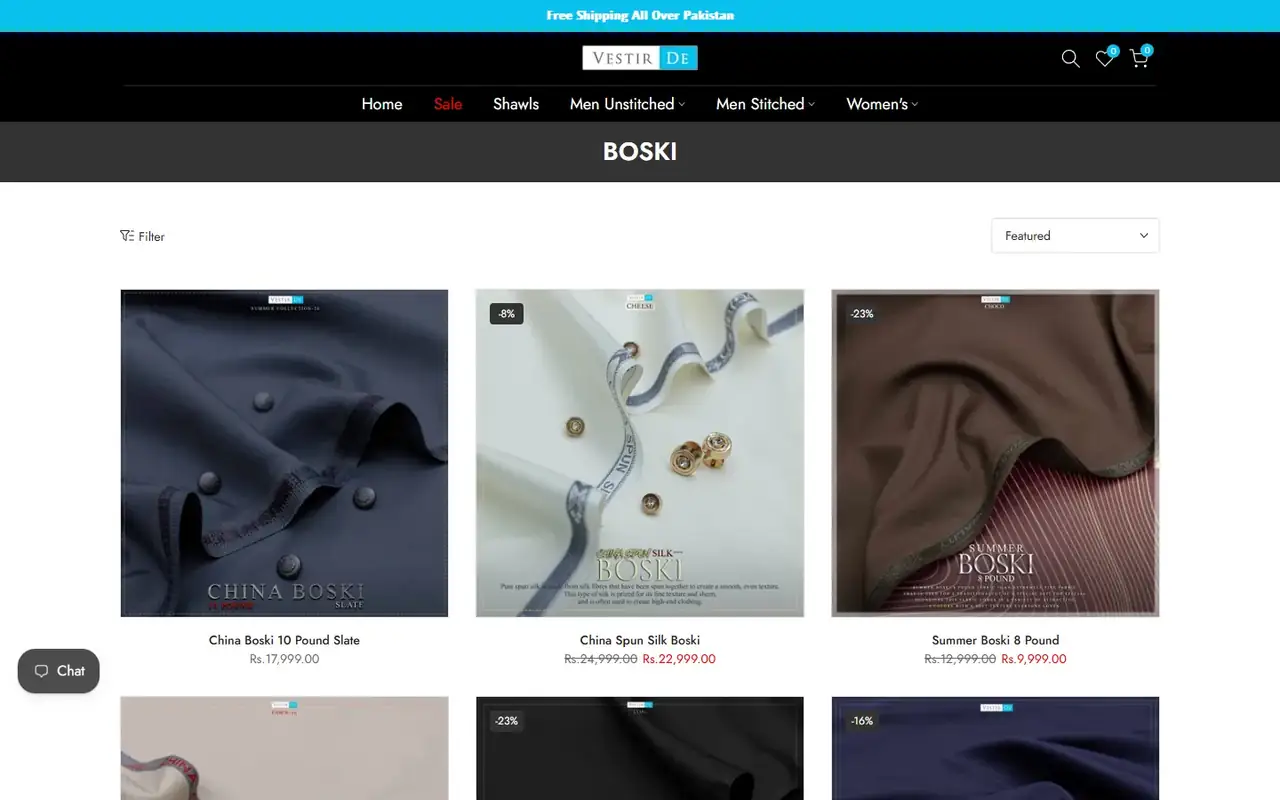Vestir De store, page 2 on desktop